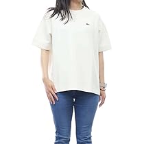 Amazon | [ラコステ] レディース クルーネック Tシャツ TF7301